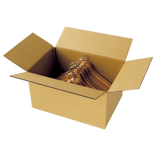 TANOSEE 無地ダンボール箱 A3(L)サイズ 高さ250mm 1セット(30枚:10枚×3パック)(ご注文単位1セット)【直送品】