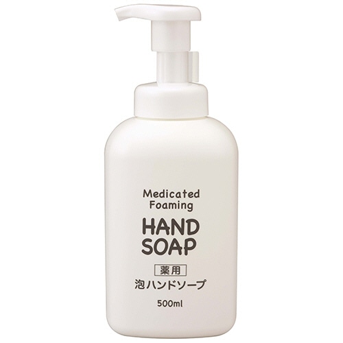 熊野油脂 セディア 薬用ハンドソープ 泡タイプ ボトル 500ml 1セット(16本)(ご注文単位1セット)【直送品】