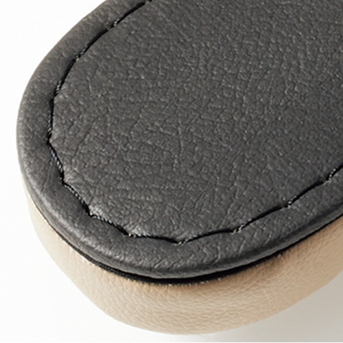 PVCスリッパ 前とじ Mサイズ ベージュ 1セット(5足)(ご注文単位1セット)【直送品】