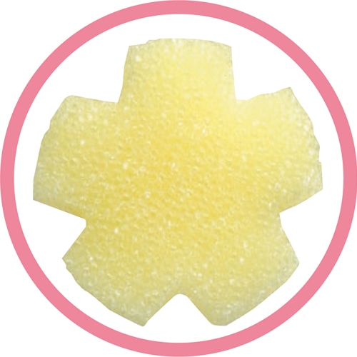 カワモト マウスピュア 口腔ケアスポンジ 紙軸 L 039-102053-00 1セット(1200本:50本×24箱)(ご注文単位1セット)【直送品】