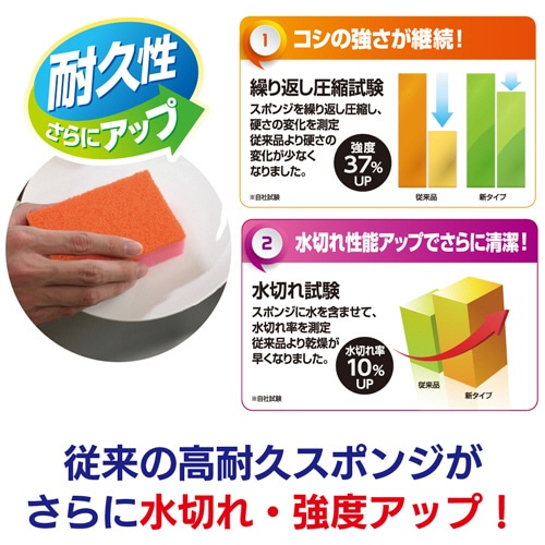 キクロン キクロンプロ スポンジたわしソフト M ピンク B-510 1セット(10個)(ご注文単位1セット)【直送品】