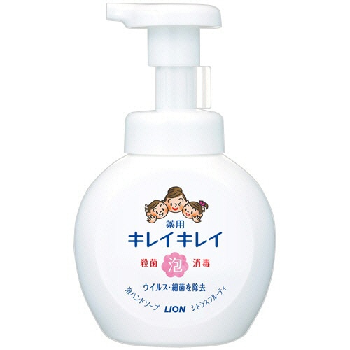 ライオン　キレイキレイ　薬用　泡ハンドソープ　シトラスフルーティの香り　本体　250ml　1セット（20個）（ご注文単位1セット）【直送品】