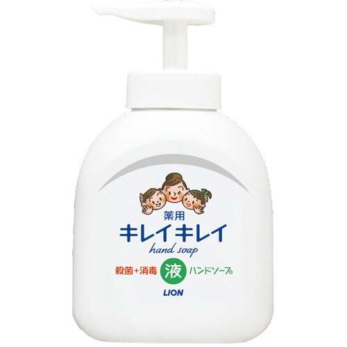 ライオン　キレイキレイ　薬用　液体ハンドソープ　本体　250ml　1セット（24個）（ご注文単位1セット）【直送品】