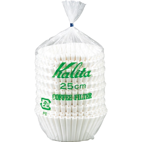 カリタ　立ロシ　コーヒーフィルター　25cm　1セット（500枚：250枚×2パック）（ご注文単位1セット）【直送品】