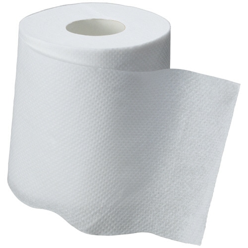 TANOSEE　リサイクルトイレットペーパー　シングル　芯あり　60m　1セット（216ロール：12ロール×18パック）（ご注文単位1セット）【直送品】