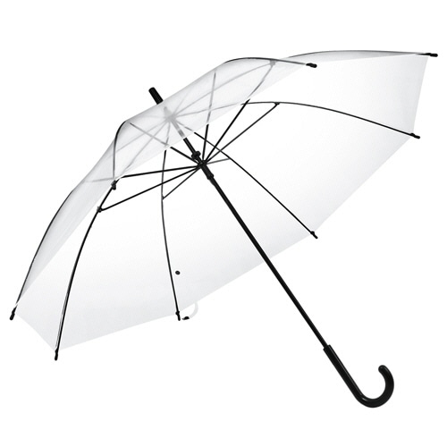 伊藤忠リーテイルリンク 手開き傘 50cm クリア NK-5 1セット(36本)(ご注文単位1セット)【直送品】