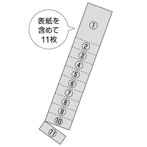 ヒサゴ 自分で作れるチケット・回数券 11枚綴り×3面 ライトブルー PK603S 10シート/パック（ご注文単位1パック）【直送品】