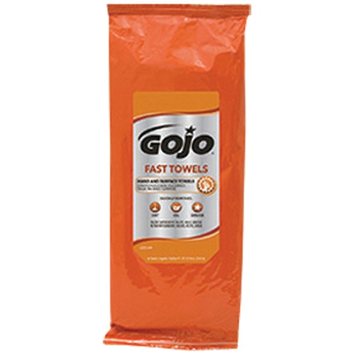 ゴージョー ハンドクリーナータオル ピロータイプ 6285-06 60枚/パック（ご注文単位1パック）【直送品】