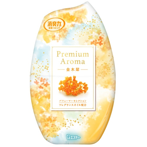 エステー お部屋の消臭力 Premium Aroma 金木犀 400mL 1個（ご注文単位1個）【直送品】