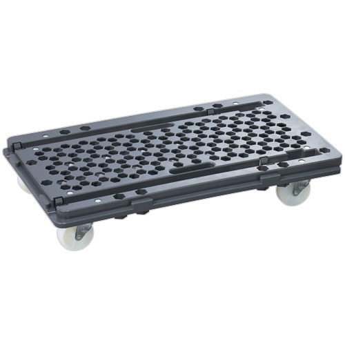 日東 マルチ台車 ナイロンキャスター NTC-N75GY 1台（ご注文単位1台）【直送品】