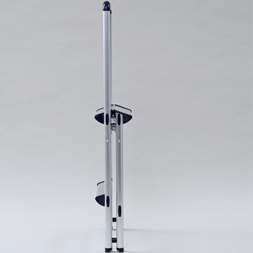 YAMAZEN 上枠付き踏み台 2段 YM-B02SG(DBL) 1台(ご注文単位1台)【直送品】