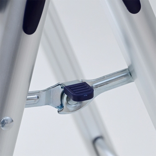 YAMAZEN 上枠付き踏み台 2段 YM-B02SG(DBL) 1台(ご注文単位1台)【直送品】