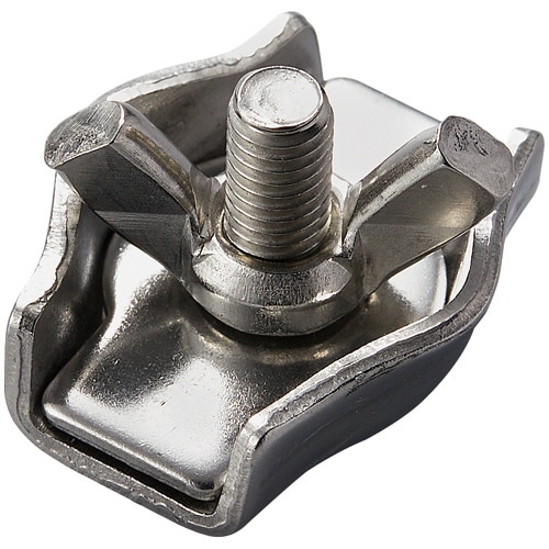 結一産業 片側輪っか三角旗付きトラロープ用輪っか金具 Y-HT003 1個（ご注文単位1個）【直送品】