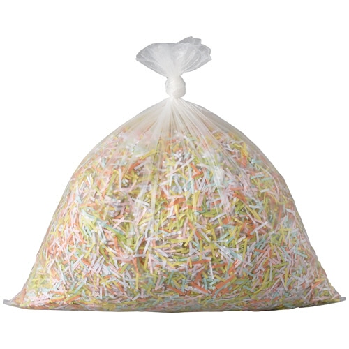 TANOSEE 再生材入りゴミ袋 高密度タイプ 半透明 45L 100枚/パック(ご注文単位1パック)【直送品】