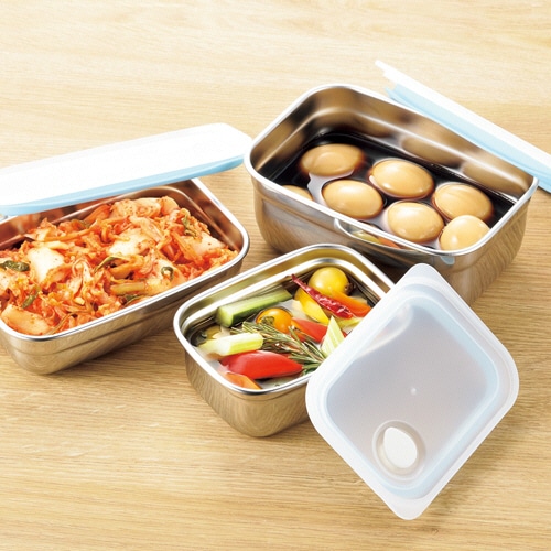 パール金属 シールドロック ステンレス製バルブ付保存容器 600mL HB-5049 1個(ご注文単位1個)【直送品】