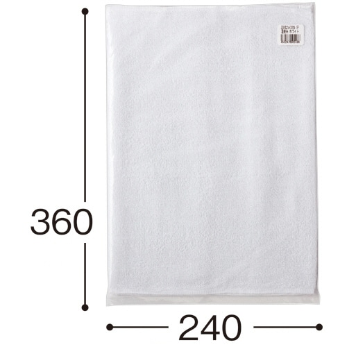 個包装フェイスタオル 1枚/パック(ご注文単位1パック)【直送品】