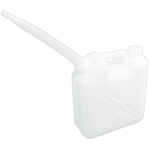 三宝化成 角型瓶 ノズル付き 10L Z76503 1本/個（ご注文単位1個）【直送品】