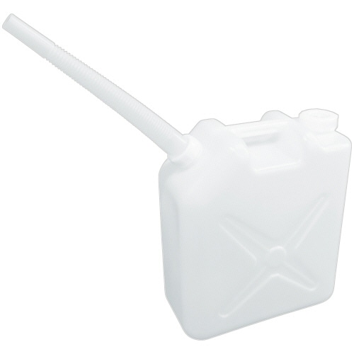 三宝化成 角型瓶 ノズル付き 20L Z76504 1本/個（ご注文単位1個）【直送品】