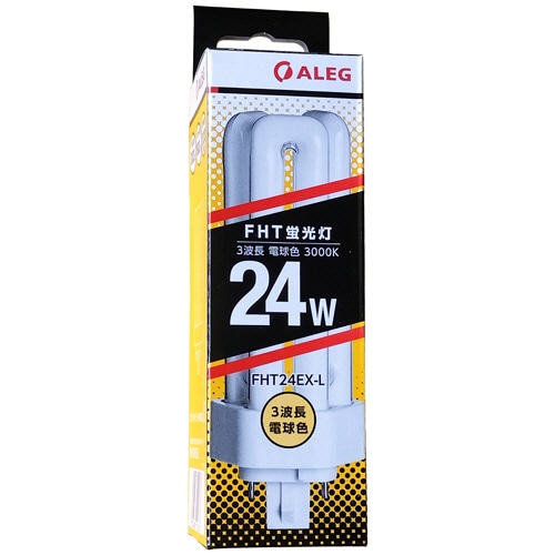 ブライトライト ALEG FHT蛍光灯 24W 電球色 FHT24EX-L 1個(ご注文単位1個)【直送品】
