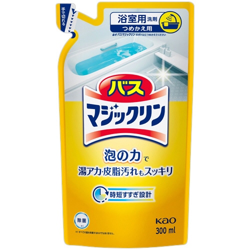 花王 バスマジックリン 泡立ちスプレー つめかえ用 300mL 1個（ご注文単位1個）【直送品】