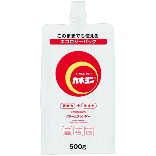 カネヨ石鹸 液体クレンザー カネヨン エコロジーパック 詰替用 500g 1本（ご注文単位1本）【直送品】