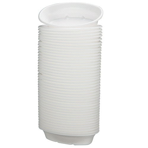 デンカポリマー 発泡カレー皿 50枚/パック(ご注文単位1パック)【直送品】