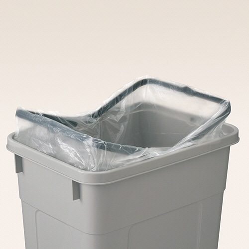 リス WORK&WORK バイオペール 角型 45D 47L 本体 グレー DS-986-770-0 1個/台(ご注文単位1台)【直送品】