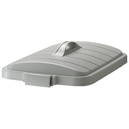 リス WORK&WORK バイオペール 角型 70D 73L フタ グレー DS-986-773-0 1個(ご注文単位1個)【直送品】