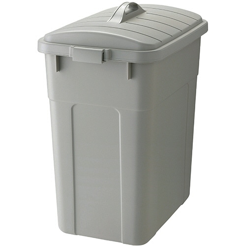 リス WORK&WORK バイオペール 角型 90D 99L 本体 グレー DS-986-774-0 1個/台(ご注文単位1台)【直送品】