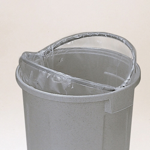 リス WORK&WORK バイオペール 丸型 75L 本体 グレー DS-986-778-0 1個/台(ご注文単位1台)【直送品】