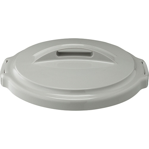 リス WORK&WORK バイオペール 丸型 75L・90L フタ グレー DS-986-779-0 1個(ご注文単位1個)【直送品】