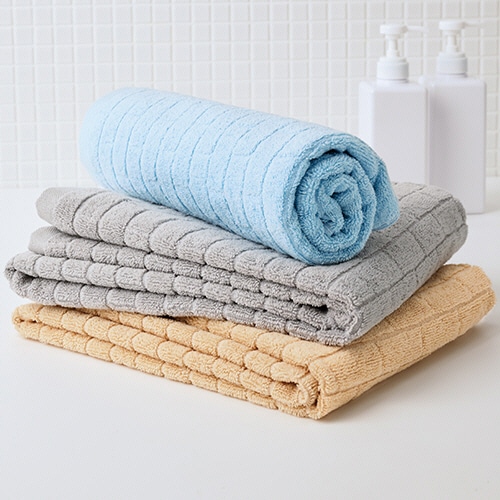 林 ホテルタイプバスタオル ブリック ベージュ BO800528 1枚（ご注文単位1枚）【直送品】