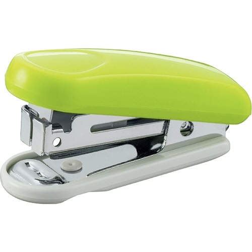 ライオン事務器 ステープラ 楽ホッチミニ 15枚とじ グリーン S-15G 1個（ご注文単位1個）【直送品】