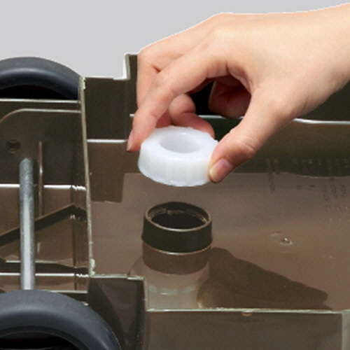 アスベル SPハンドル付ダストボックス90 2輪キャスター付 90L ブラウン 6728BR 1台(ご注文単位1台)【直送品】