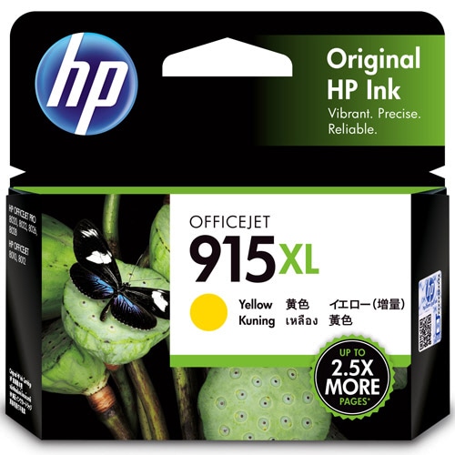 HP HP915XL インクカートリッジ イエロー 3YM21AA 1個（ご注文単位1個）【直送品】