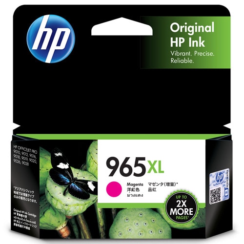 HP HP965XL インクカートリッジ マゼンタ 3JA82AA 1個（ご注文単位1個）【直送品】