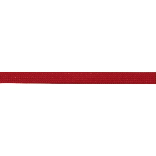 オープン工業 吊下げ名札 リール式 レザー調 ヨコ名刺サイズ 赤 NL-25P-RD 1個(ご注文単位1個)【直送品】