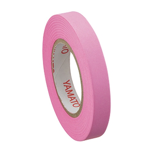 ヤマト メモック ロールテープ 蛍光紙 つめかえ用 7mm幅 ローズ RK-7H-RO 4巻/パック(ご注文単位1パック)【直送品】