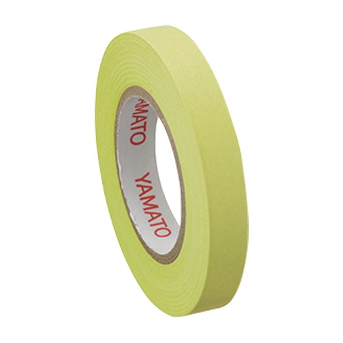 ヤマト メモック ロールテープ 蛍光紙 つめかえ用 7mm幅 レモン RK-7H-LE 4巻/パック（ご注文単位1パック）【直送品】