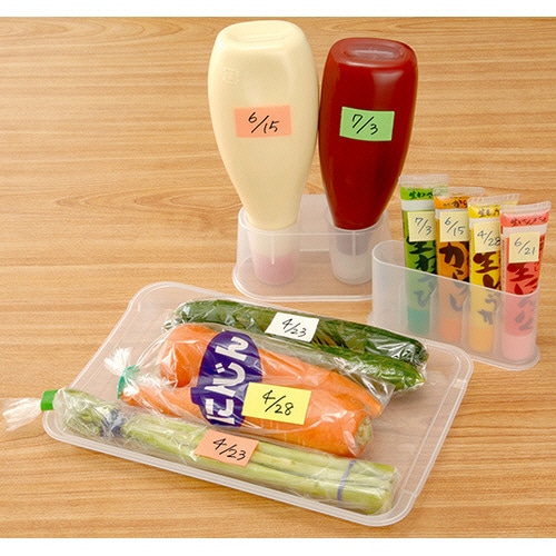 ヤマト メモック ロールテープ 蛍光紙 つめかえ用 7mm幅 レモン RK-7H-LE 4巻/パック(ご注文単位1パック)【直送品】