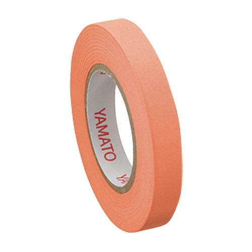 ヤマト メモック ロールテープ 蛍光紙 つめかえ用 7mm幅 オレンジ RK-7H-OR 4巻/パック(ご注文単位1パック)【直送品】