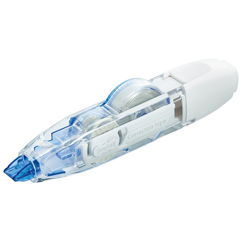 TANOSEE 修正テープ カートリッジタイプ 本体 5.0mm幅×10m 青 1個（ご注文単位1個）【直送品】