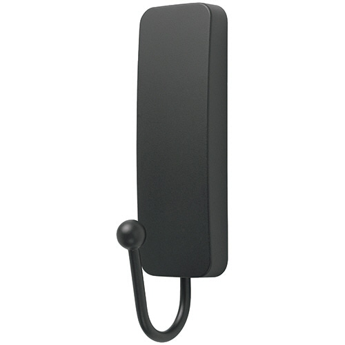 3M コマンドフック M マットブラック フック2個+タブ4枚 17034MB-2JP /パック（ご注文単位1パック）【直送品】