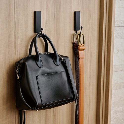 3M コマンドフック M マットブラック フック2個+タブ4枚 17034MB-2JP /パック（ご注文単位1パック）【直送品】