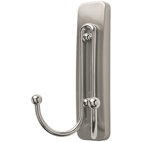 3M コマンドフック ダブルフック ニッケルサテン フック1個+タブ2枚 CMD-WN /パック（ご注文単位1パック）【直送品】