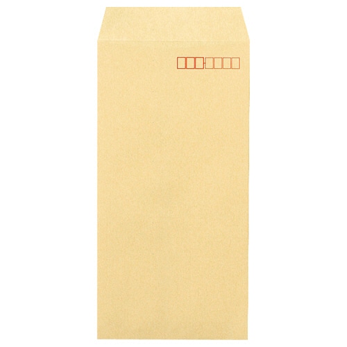 高春堂 ピース 再生クラフト封筒(厚口タイプ) 長3 100g/m2 〒枠あり 540-80 1箱(1000枚)/ケース（ご注文単位1ケース）【直送品】