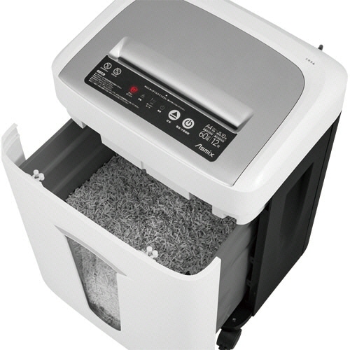 アスカ クロスカットシュレッダー A4 S75 1台(ご注文単位1台)【直送品】