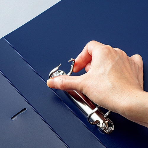 TANOSEE ツイストDリングファイル(OBP配合) A4タテ 2穴 230枚収容 25mmとじ 背幅36mm ライトグリーン 1冊（ご注文単位1冊）【直送品】