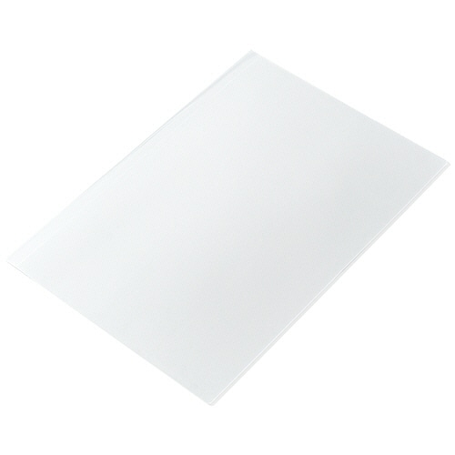 TANOSEE 再生レールホルダー 替え表紙 A4タテ 10-20枚収容 30枚/パック（ご注文単位1パック）【直送品】