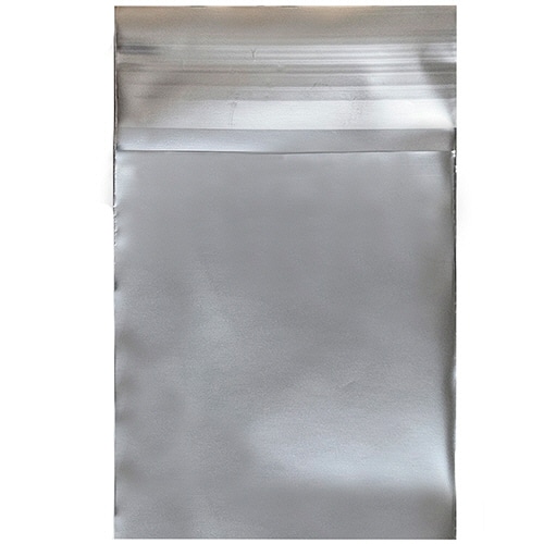 今村紙工 アルミ蒸着袋 フタ・テープ付 70×80+30mm AJ-70 100枚/パック（ご注文単位1パック）【直送品】